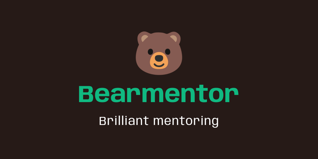 Bearmentor: Brilliant mentoring